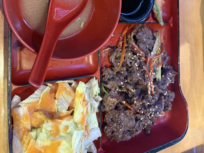 Bento Box food